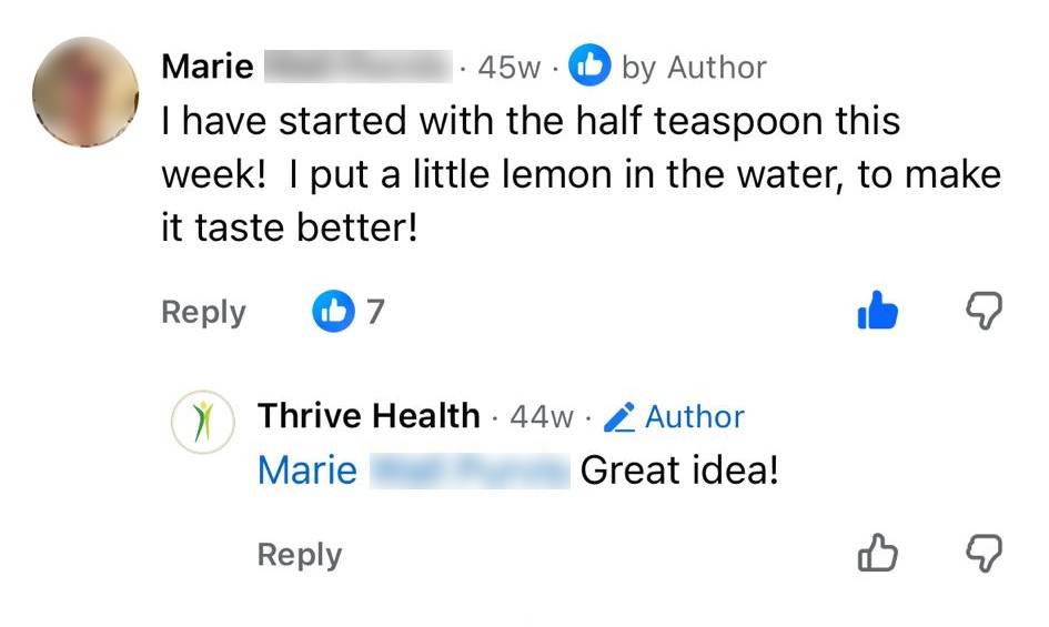Marie explaining how she started using Pure Organic Sulfur Crystals