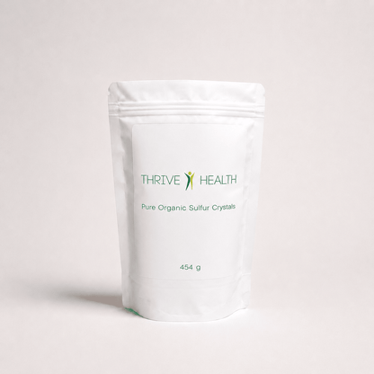Pure Organic Sulfur Crystals | Organic Sulfur Crystals Canada – Pure Organic Sulfur Crystals – Thrive Health Pure Organic Sulfur Crystals | Organic Sulfur Crystal Benefits – Pure Organic Sulfur Crystals – Thrive Health
