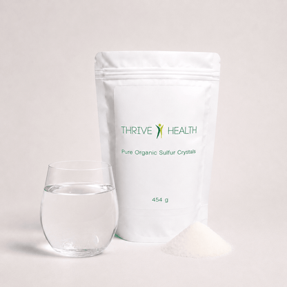 Pure Organic Sulfur Crystals | Organic Sulfur Crystals Canada – Pure Organic Sulfur Crystals – Thrive Health Pure Organic Sulfur Crystals | Organic Sulfur Crystal Benefits – Pure Organic Sulfur Crystals – Thrive Health